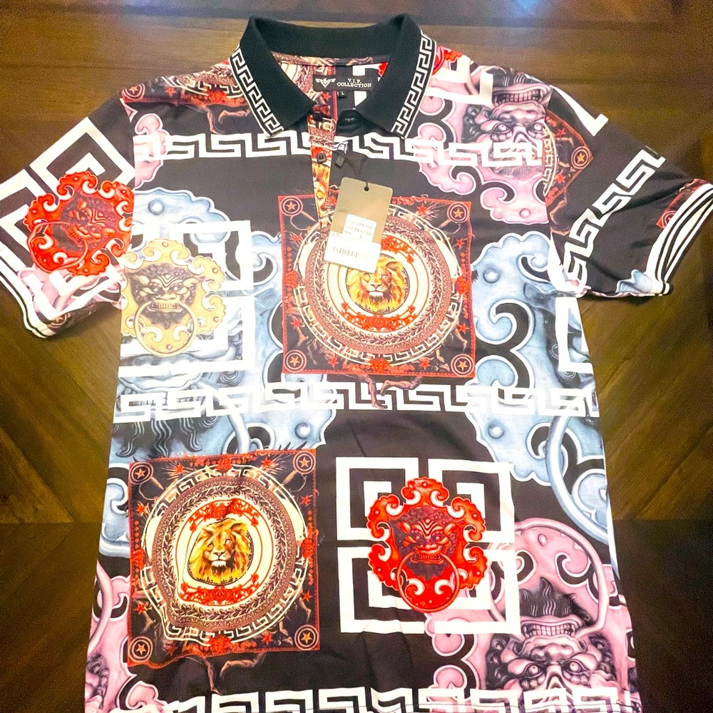 Mens designer shirt excellent for night clubs and special occasions